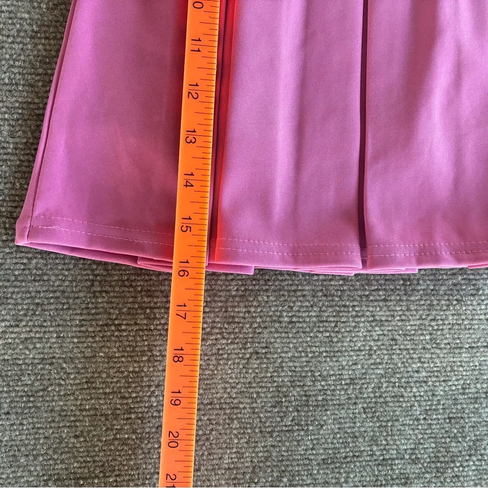 New Mix Pleated Pink Skort - Picture 7 of 7